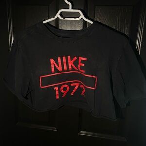 Nike Black Tee with Red 1972 Graphic